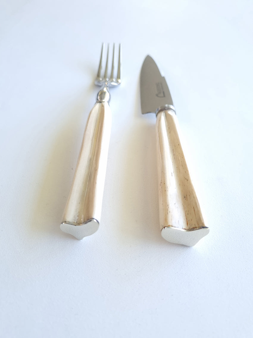 White Ñandú Cutlery set - Vakiano