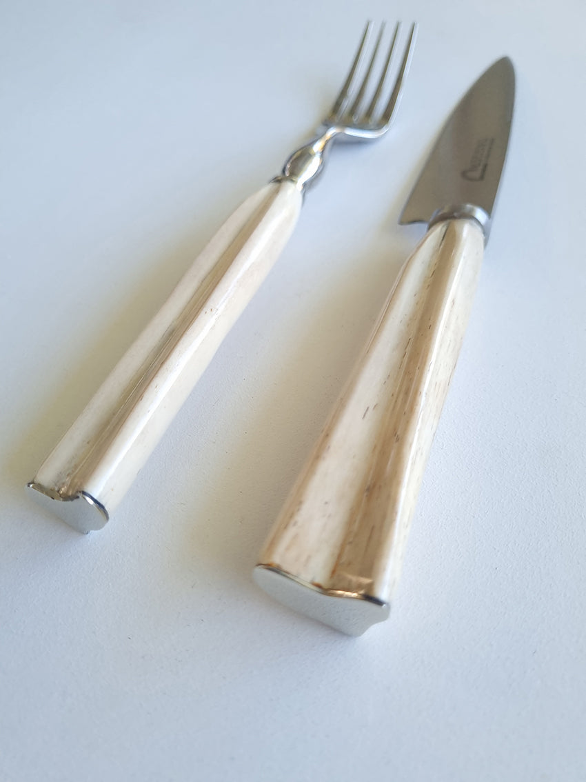 White Ñandú Cutlery set - Vakiano