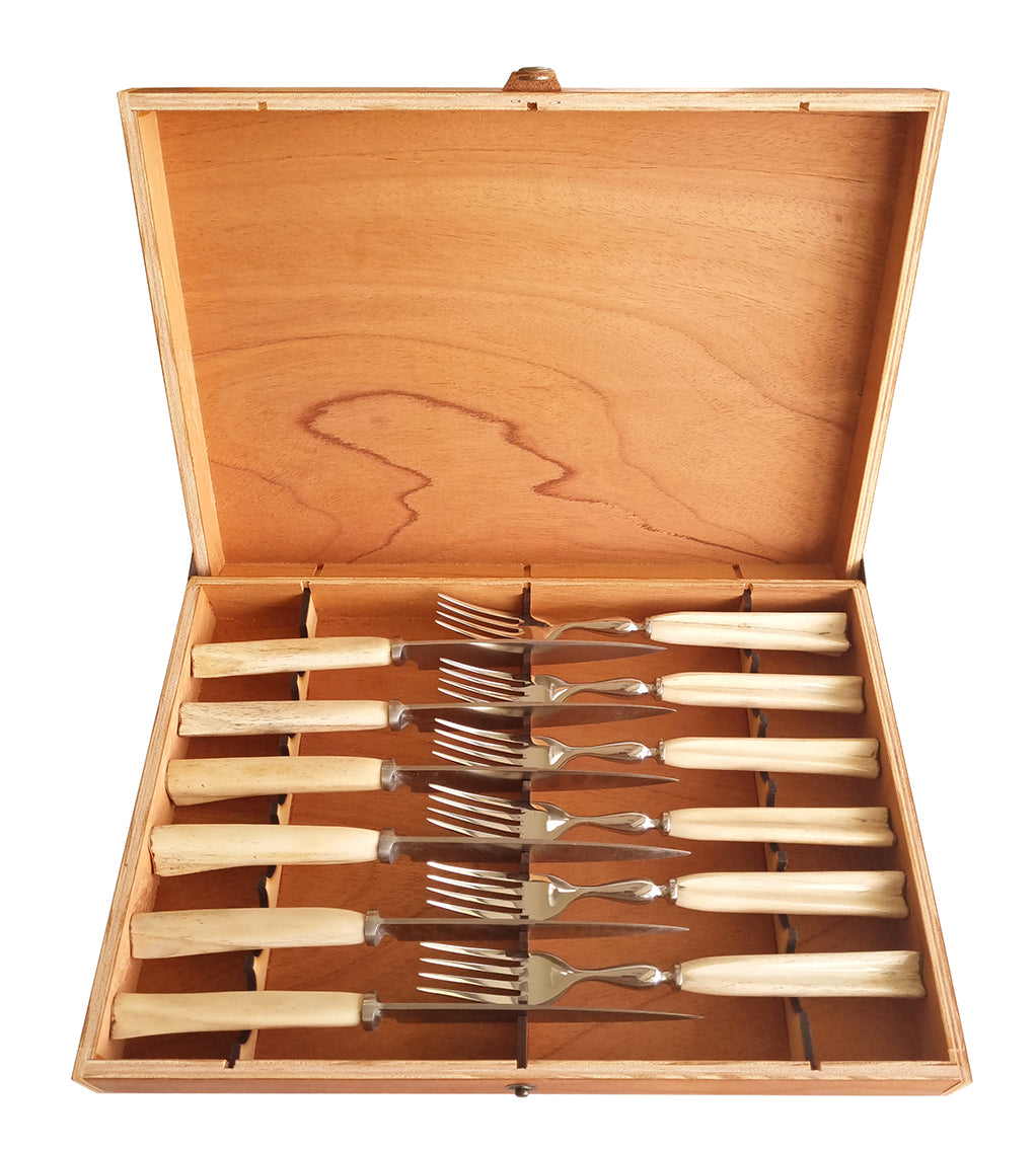 White Ñandú Cutlery set - Vakiano