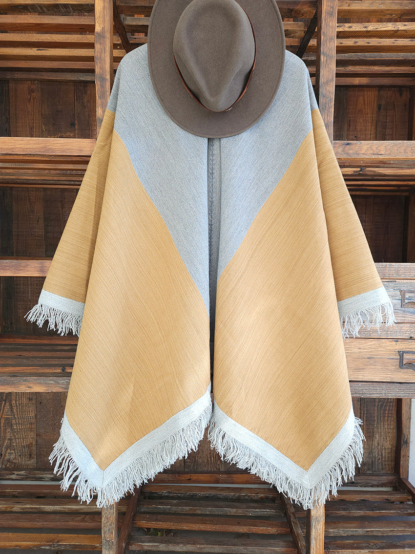 Polco Handwoven Argentine wool Poncho