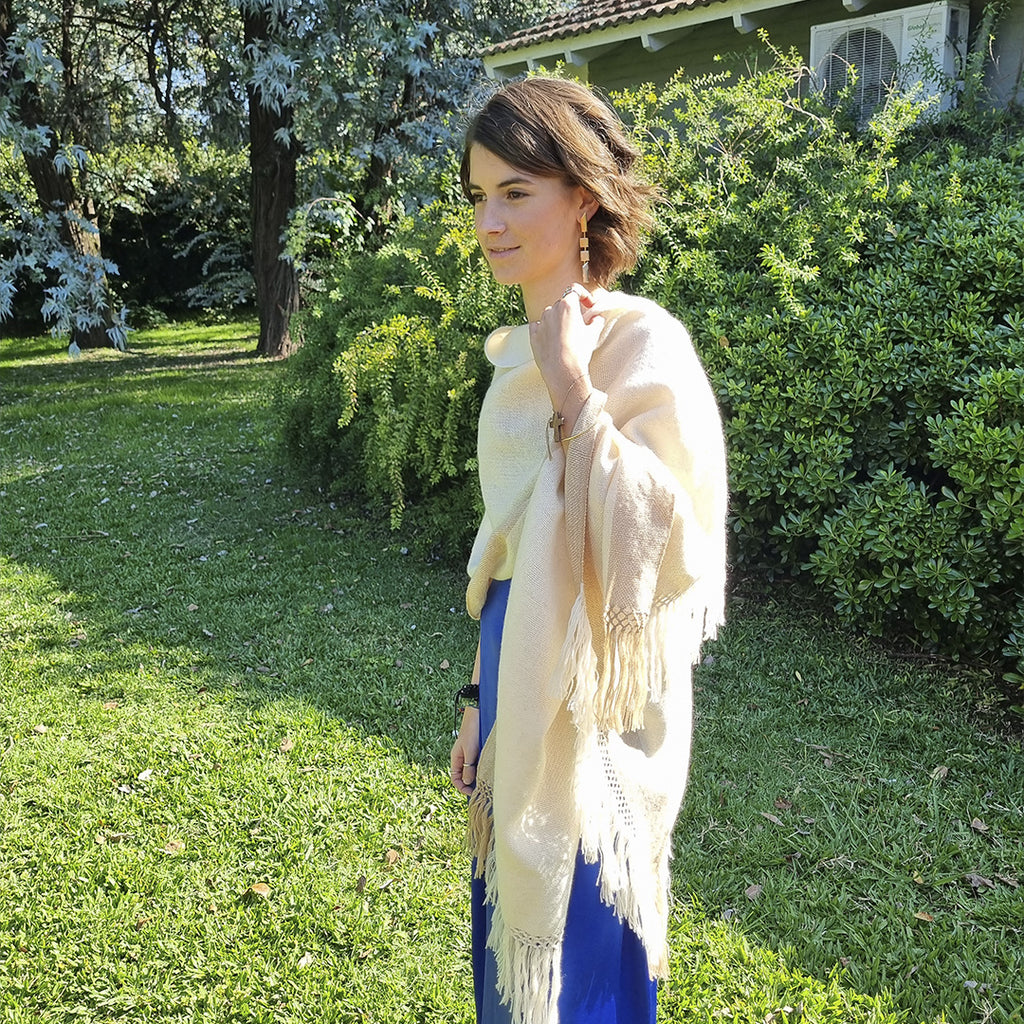 DUNA STRIPE RUANA - Vakiano