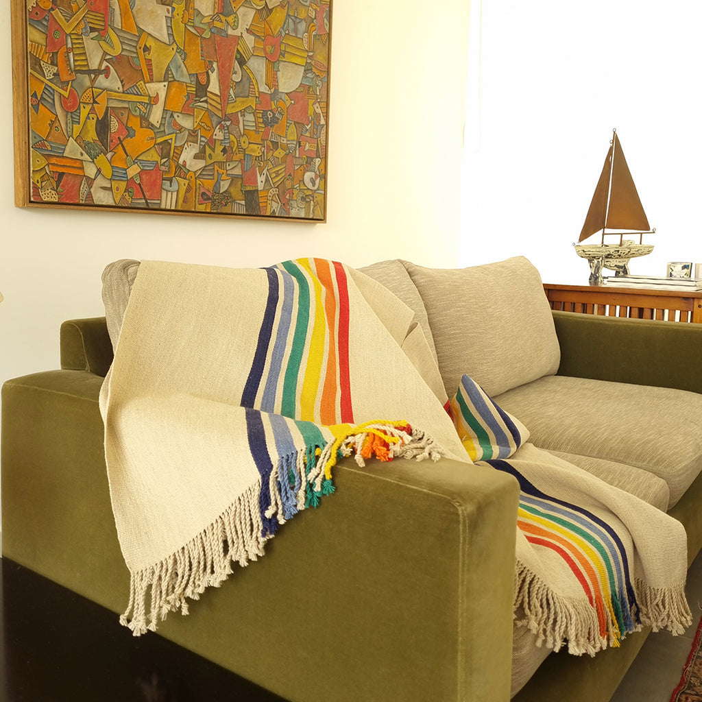 Rainbow Tradition Poncho - Vakiano