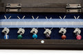 Sterling silver glass identifiers - Vakiano