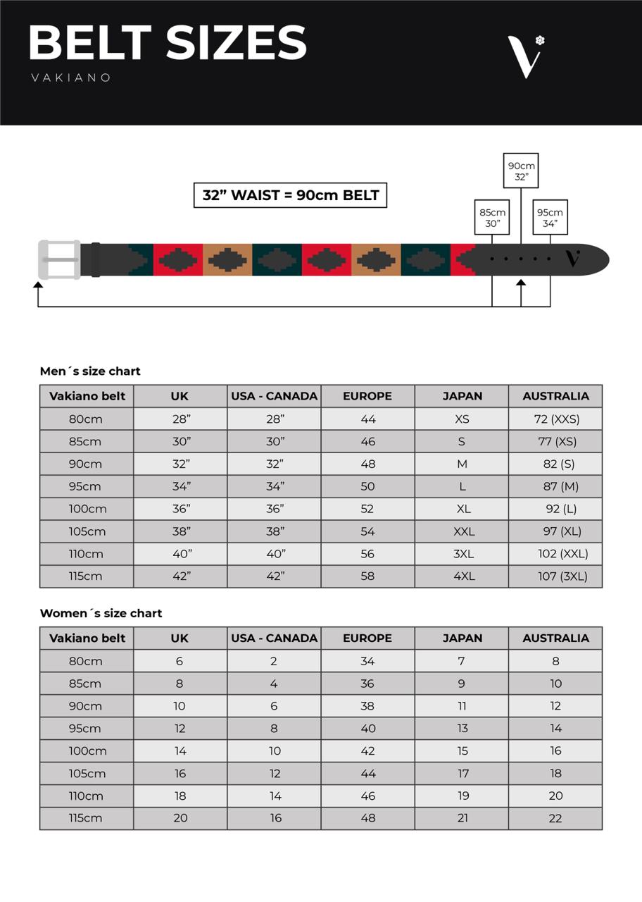 Lyon Soshon Leather belt - Vakiano