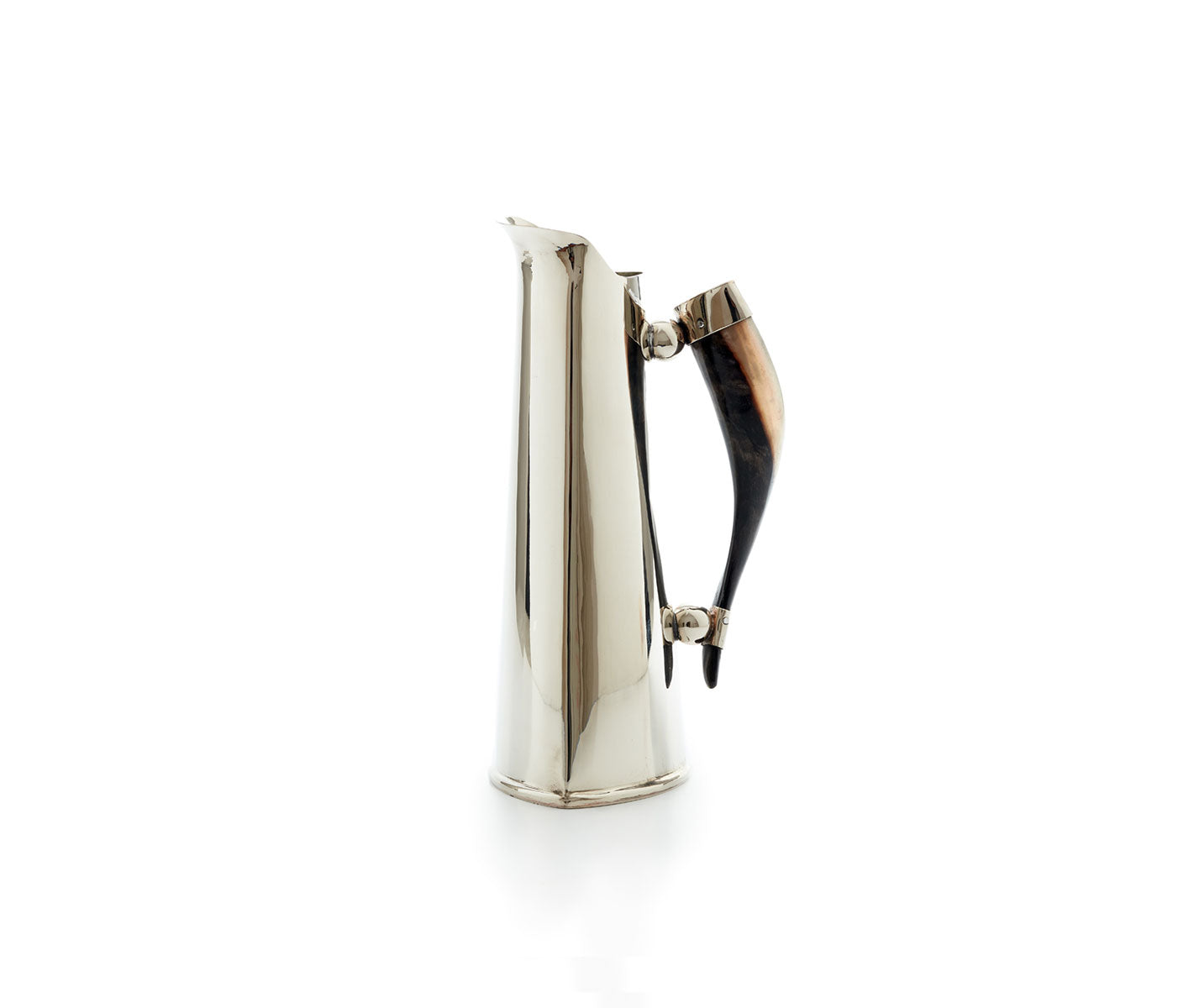 smooth-nickel-silver-pitcher-with-goat-horn-handle-medium